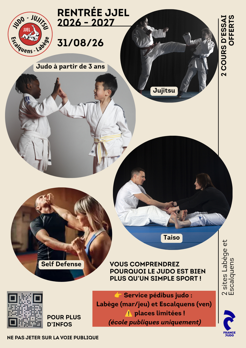 🥋 Inscriptions 2026-2027 ouvertes !