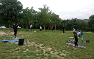 cours  Taïso en exterieur  