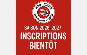 🥋 JJEL SAISON 2026‑2027 📣 INSCRIPTIONS BIENTÔT