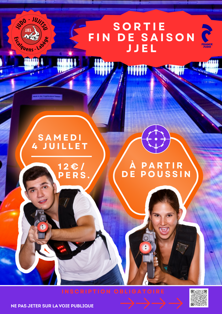 sortie de fin d'année à partir de Poussin