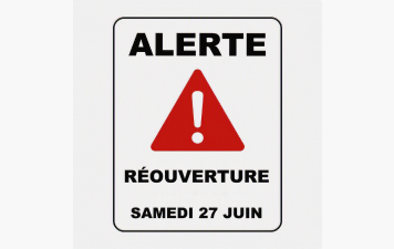 📣 Réouverture des cours