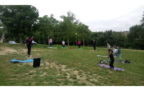 cours  Taïso en exterieur  