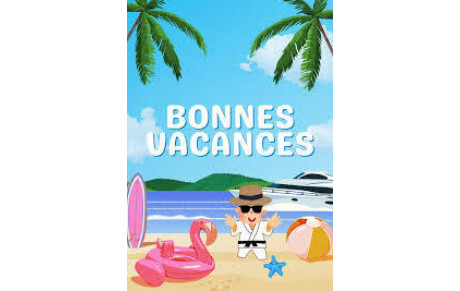 Bonnes vacances ! Reprise dès le 1er septembre !