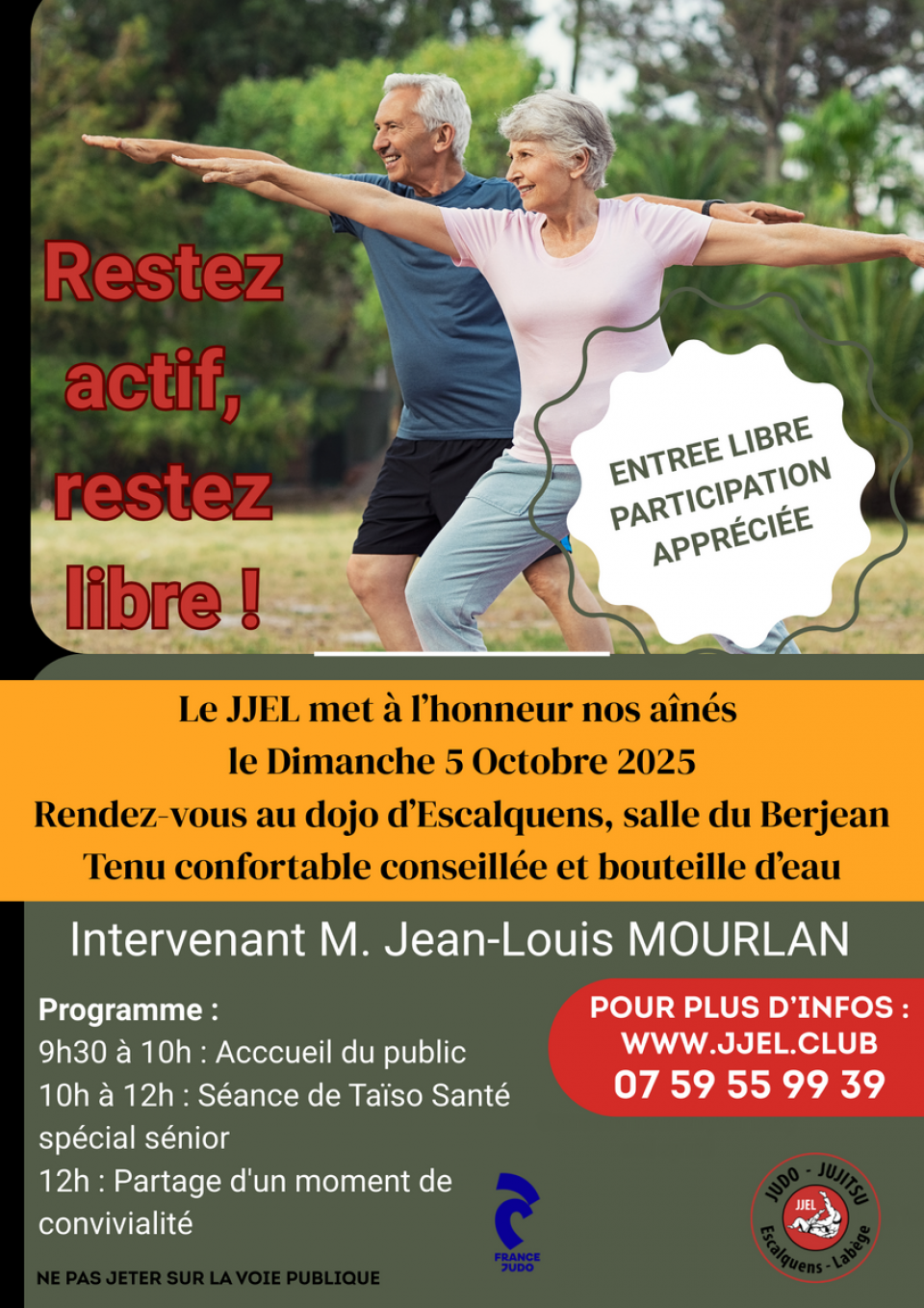 Activité Taiso Santé spécial séniors