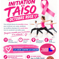 🌸 OCTOBRE ROSE – BOUGEONS ENSEMBLE POUR UNE BELLE CAUSE ! 🌸